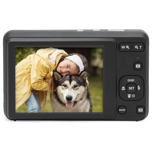 App. Photo num. PIXPRO FZ55-RD 16 Mpx à zoom optique 5X caméra grand-angle 28 mm HD intégrale 1080P pour blogues vidéo ACL 2,7 po de KODAK