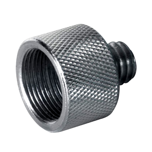 Apex Microphone Screw Adapter - 3/8'' Male to 5/8'' Female