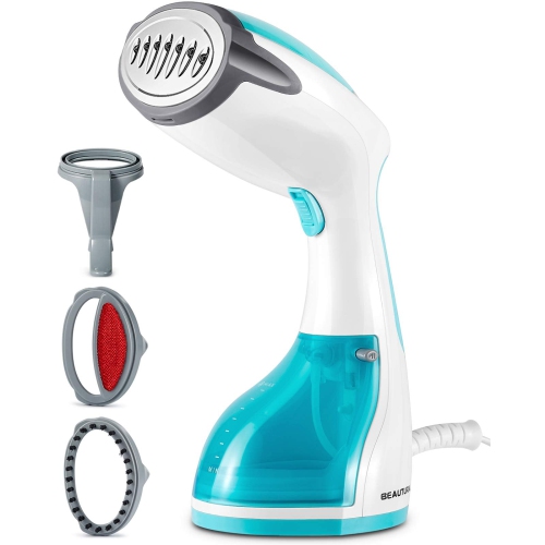 Strak 1200-Watt Handheld Steamer for Clothes, 30-Second Heat-up, 8.79-Ounce Water Tank