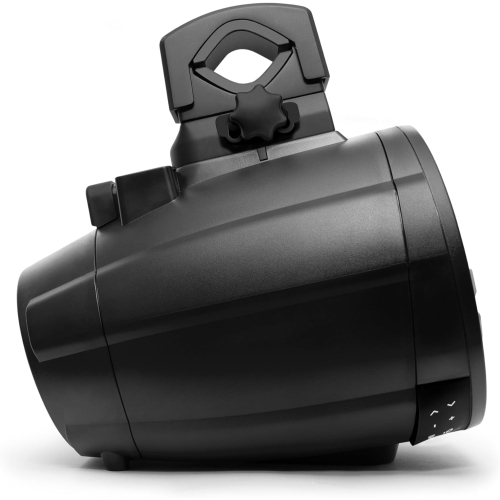 TB8 ExtremeTower Powersports Marine Waterproof Sealed 8-inch 2-Way – 1 Battery-Powered Bluetooth Amplified Speaker + 1 Passive Speaker – Black