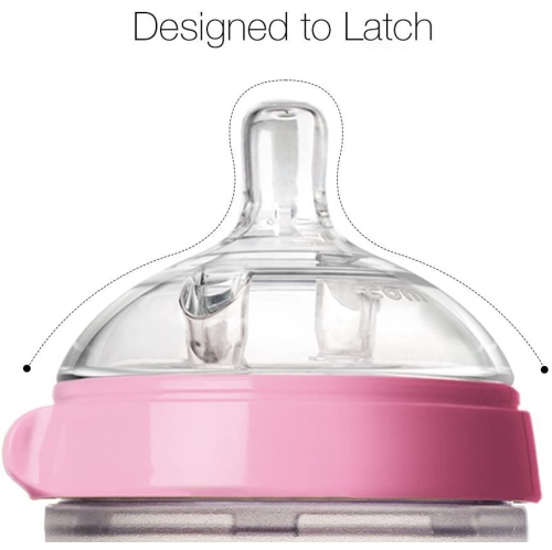 Comotomo Baby Bottle - Pink
