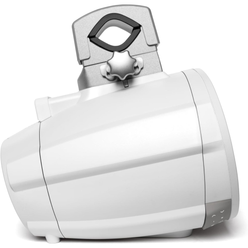 TB8 ExtremeTower Powersports Marine Waterproof Sealed 8-inch 2-Way – 1 Battery-Powered Bluetooth Amplified Speaker + 1 Passive Speaker – White