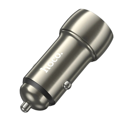 Adaptateur de chargeur rapide pour l'auto à deux ports USB-C/type C de 40 W