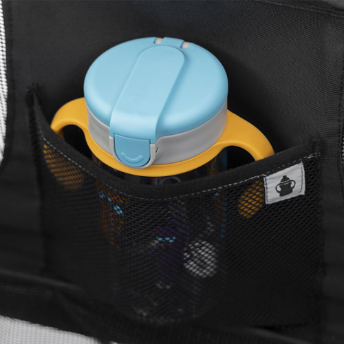 Chariot poussette double Shyft Rideshare d'Evenflo - Noir sterling