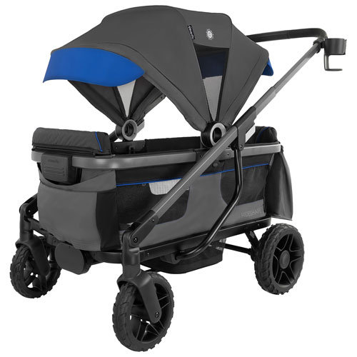 Evenflo Shyft Rideshare Double Stroller Wagon Electric Blue Best Buy Canada