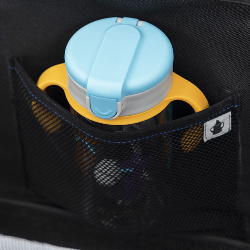 Chariot poussette double Shyft Rideshare d'Evenflo - Bleu électrique