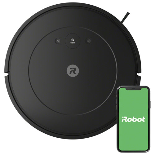 iRobot Roomba Vac Essential Wi Fi Connected Robot Vacuum Black