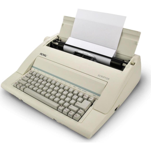 Royal Consumer Scriptor Typewriter - Beige -