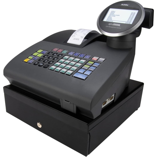 Caisse enregistreuse électronique de Royal Consumer - Noir -