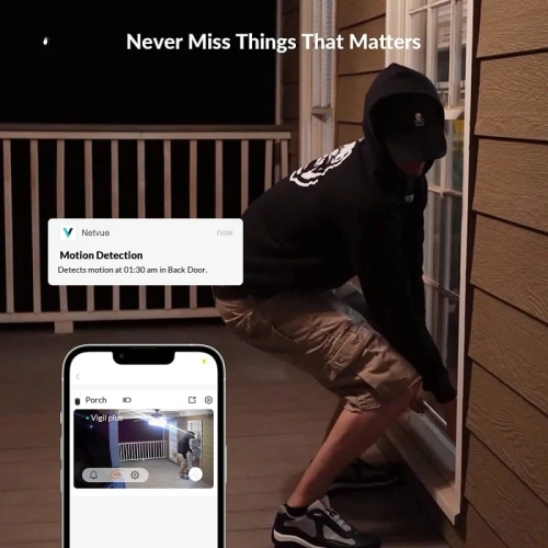 Wireless Outdoor 2K Security Camera: Solar & Battery Powered with Spotlight, Siren, Motion Detection, Color Night Vision, 2-Way Audio, IP66, 2.4GHz