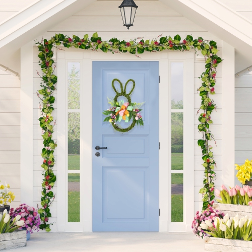 Twig and Vine Easter Bunny Artificial Wreath - 23"