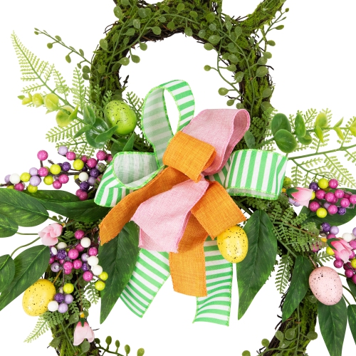 Twig and Vine Easter Bunny Artificial Wreath - 23"
