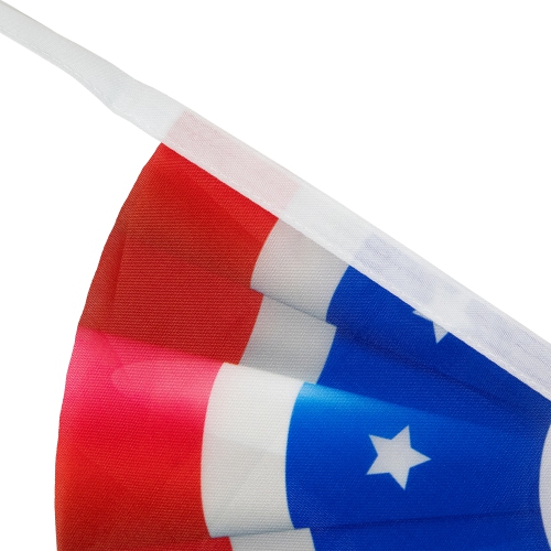 9.75' Americana USA Flag Bunting Hanging Wall Banner