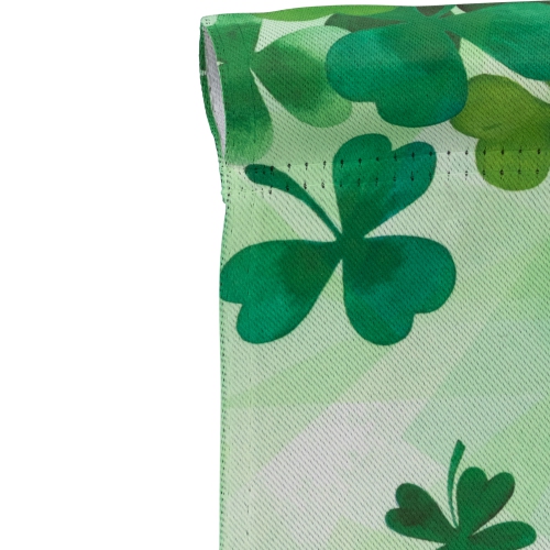 Joyful Leprechauns "Happy St. Patrick's Day" Outdoor Garden Flag 18" x 12.5"