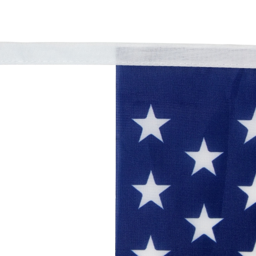9.75' Americana USA Flag Swallowtail Hanging Wall Banner