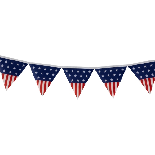 9.75' Americana Pennant USA Flag Hanging Wall Banner