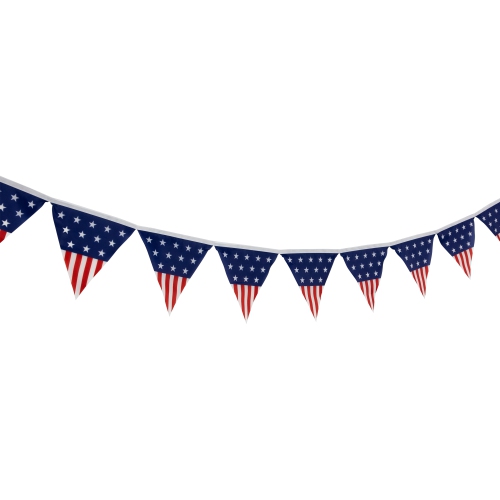 9.75' Americana Pennant USA Flag Hanging Wall Banner