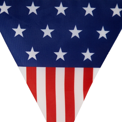 9.75' Americana Pennant USA Flag Hanging Wall Banner