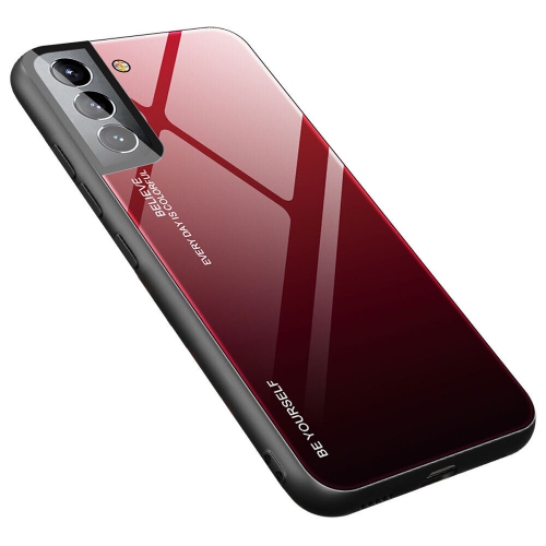 Gradient Glass Case for Samsung S22, Slim Thin Anti-Scratch Shockproof Protective Case, Tempered Glass Back Cover-FREE SHIPPING