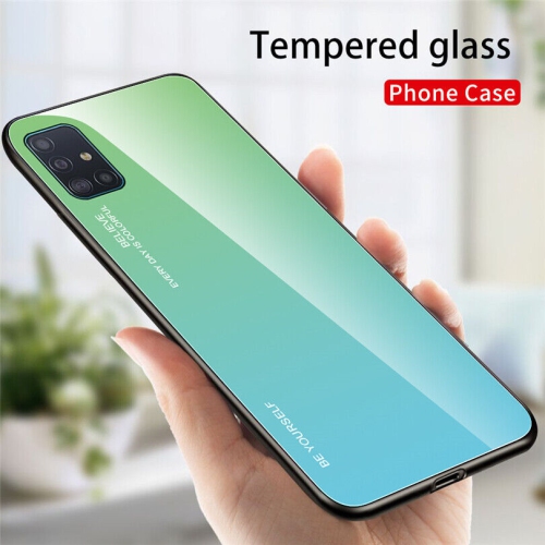 Gradient Glass Case for Samsung S20FE, Slim Thin Anti-Scratch Shockproof Protective Case, Tempered Glass Back Cover-FREE SHIPPING