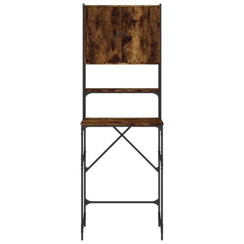 vidaXL Washing Machine Cabinet Smoked Oak 68x48.5x194 cm