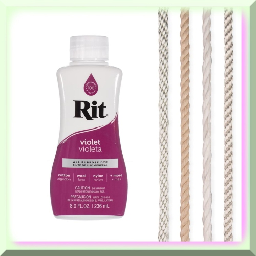 Colorful Rope Dye Kit - Vibrant Liquid Dye Sampler with Wide Range