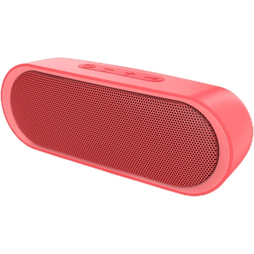 Bluetooth Speakers, Waterproof Portable Speakers with TWS, 24 Playtime, Stereo Sound, Wireless for Home Shower Pool Beach Outdoor Red