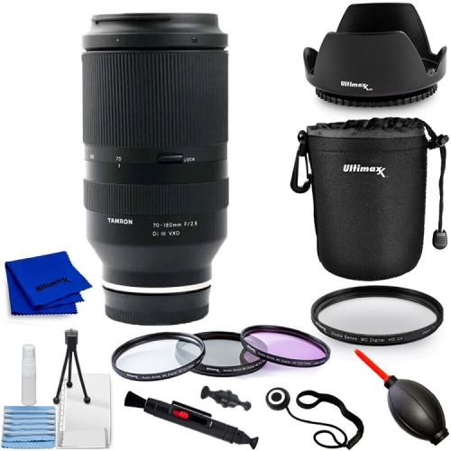 TAMRON  70-180MM F/2.8 Di Iii Vc Vxd G2 Lens (Sony E) Afa065S-700 - Accessory Kit