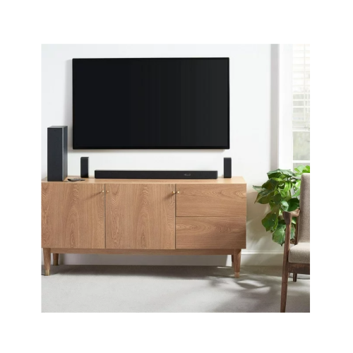 onn. Bluetooth 6-Speaker 37 IN. 5.1 Soundbar with Wireless Subwoofer, Dolby Audio, 700 W - Open Box