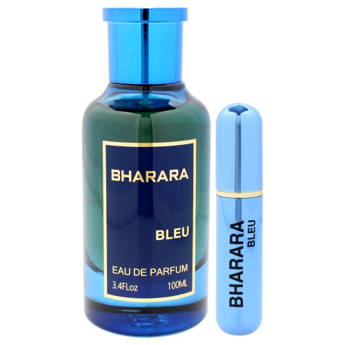 BHARARA BLEU by BHARARA EAU DE PARFUM SPRAY 3.4 OZ + REFILLABLE TRAVEL SPRAY