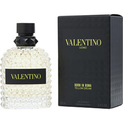 VALENTINO  Uomo Born In Roma Dream By Edt Spray 3.4 OZ In Yellow