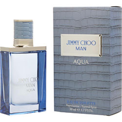 JIMMY CHOO  Man Aqua By Edt Spray 1.7 OZ I absolutely love this cologne — every time I wear it out I get so many compliments on how good I smell