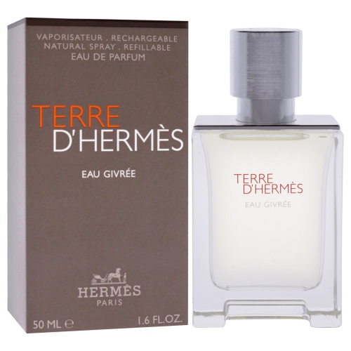 EAU DE PARFUM TERRE D'HERMES GIVREE BY HERMES EAU DE PARFUM EN VAPORISATEUR RECHARGEABLE 1,7 OZ