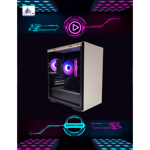 RAFEESYSTEM  Rs-M111 Gaming PC Intel Core I5-12400F, Geforce Rtx 3060, 16GB Ddr4 Ram, 1Tb M.2 Nvme SSD, Wi-Fi 6, Windows 11 Home