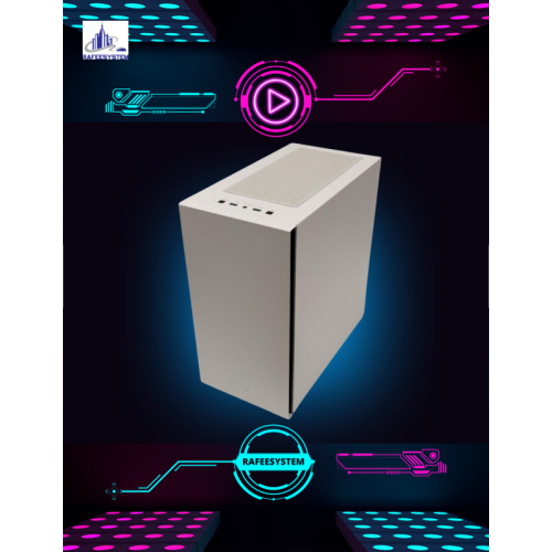 RAFEESYSTEM  Rs-M114 Gaming PC Amd Ryzen 5 5600G Geforce Gtx 1650 500G Nvme M.2 SSD 16GB Ram Wi-Fi Windows 11 Home