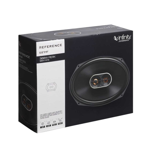 Infinity Reference 697MF 6" x 9" 3-Way 300W Peak Car Coaxial Speakers