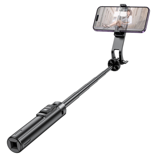 Trépied Selfie Stick et pied extensible sans fil Bluetooth pour téléphone intelligent Tiktok iPhone Live Stream