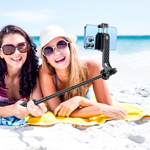 Trépied Selfie Stick et pied extensible sans fil Bluetooth pour téléphone intelligent Tiktok iPhone Live Stream