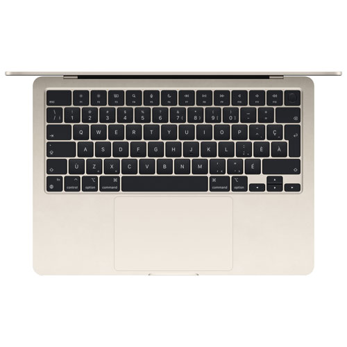Apple MacBook Air 13" w/ Touch ID (2024) - Starlight (Apple M3 Chip / 512GB SSD / 16GB RAM) - French