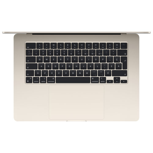 Apple MacBook Air 15" w/ Touch ID (2024) - Starlight (Apple M3 Chip / 512GB SSD / 16GB RAM) - French