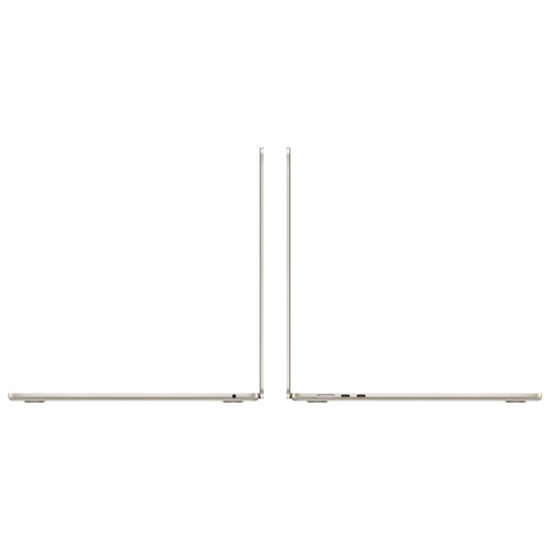Apple MacBook Air 15" w/ Touch ID (2024) - Starlight (Apple M3 Chip / 512GB SSD / 16GB RAM) - French