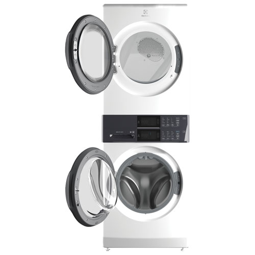 Electrolux 5.1 Cu. Ft. Electric Washer & 8 Cu. Ft. Dryer Laundry Tower - White