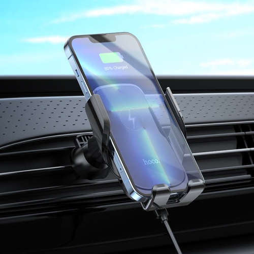 Universal Wireless Charger Car Cell Phone Holder Mount Air Vent Outlet Mount for iPhone Samsung Smartphones