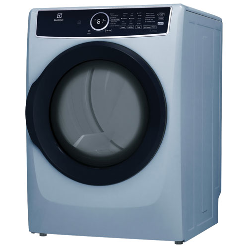 Electrolux 8.0 Cu. Ft. Front Load Electric Steam Dryer - Glacier Blue