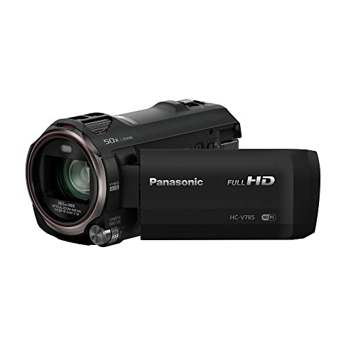 PANASONIC  Hcv785K Full HD Camcorder 20X Optical Zoom & Wifi