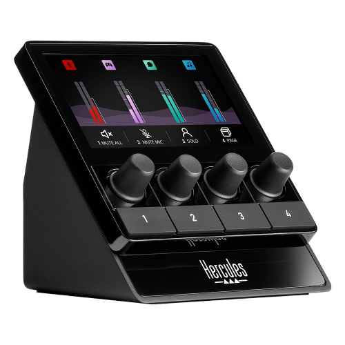 HERCULES  Stream 100 Audio Controller Managing audio has never been so easy