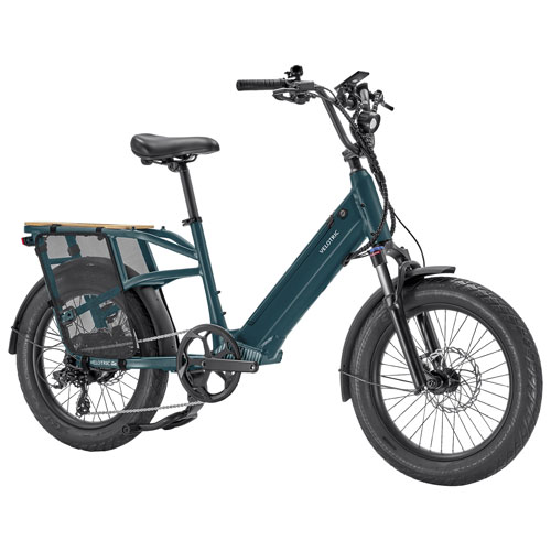 Vélo électrique multifonction à cadre bas Go 1 de Velotric - Vert forêt - Partenaire de détail exclusif