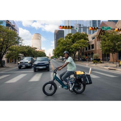 Velotric Go 1 Step-Through Utility Electric Bike - Forest Green - Exclusive Retail Partner