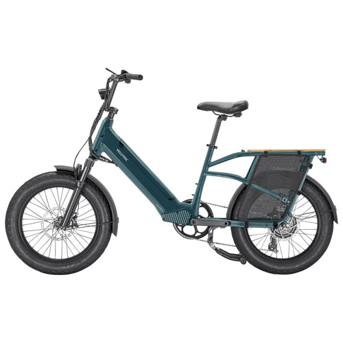 Velotric Go 1 Step-Through Utility Electric Bike - Forest Green - Exclusive Retail Partner