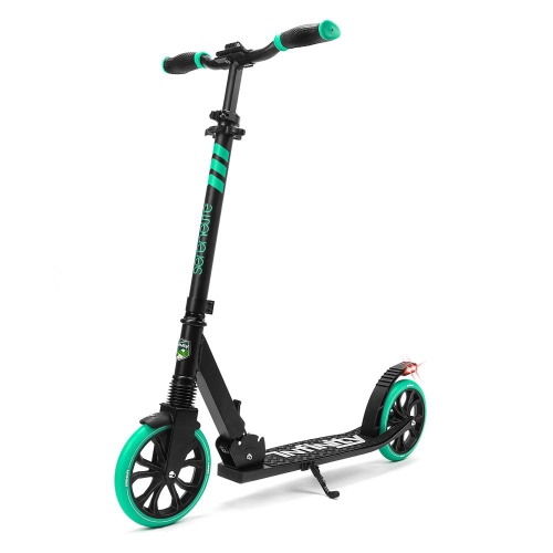Trottinette légère et pliable - trottinette réglable pour ENFANTS et adolescents , plateforme en alliage avec roues à impact élevé